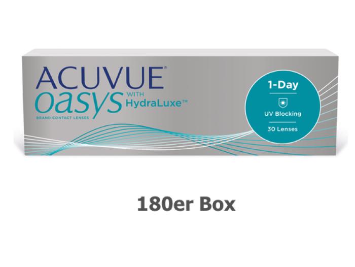 Acuvue Oasys 1-Day HydraLuxe 180er Box